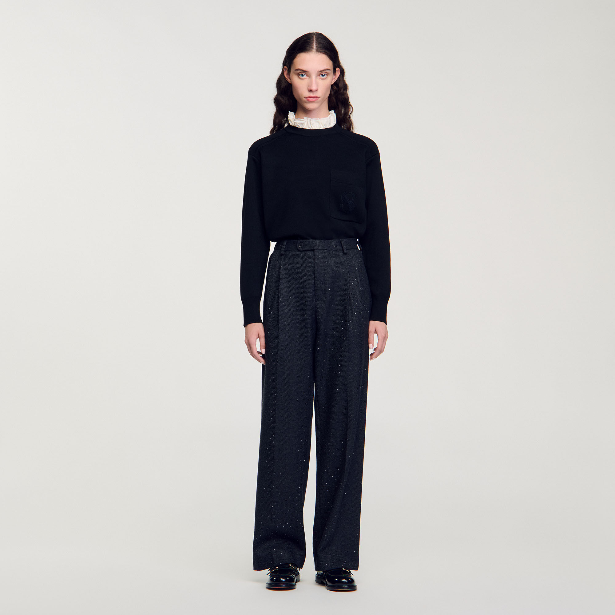 Gestreepte pantalon
