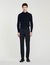 Rechte pantalon met elastiek