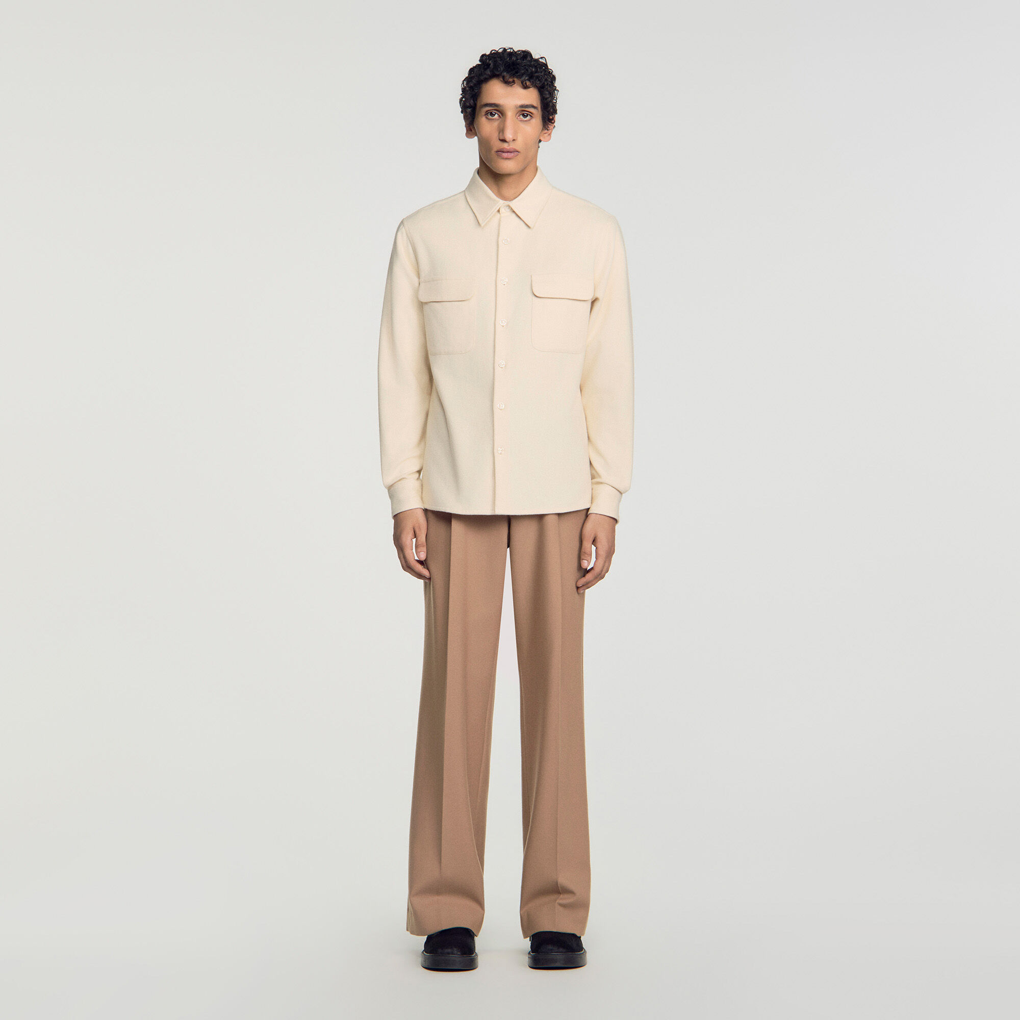 Overhemd van katoenflanel - Man | Sandro