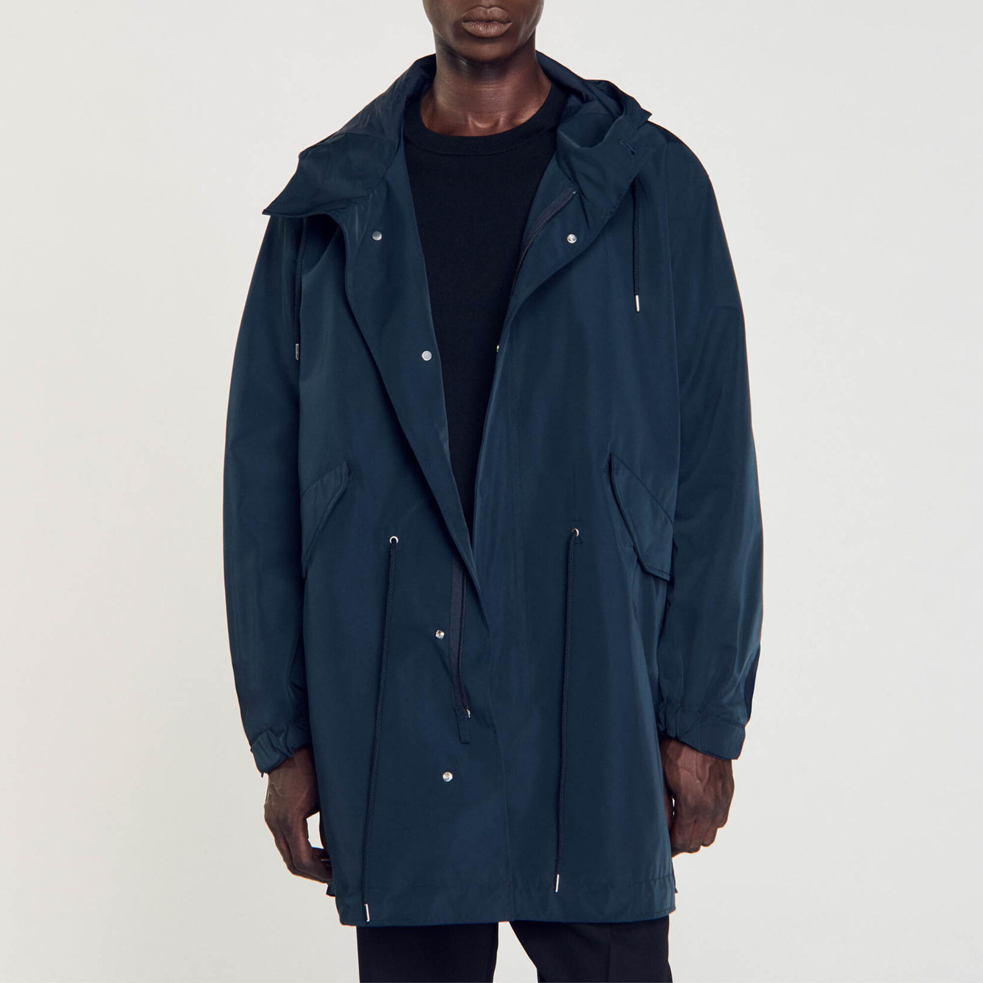 Lange parka jas oversized