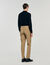 Rechte pantalon met elastiek