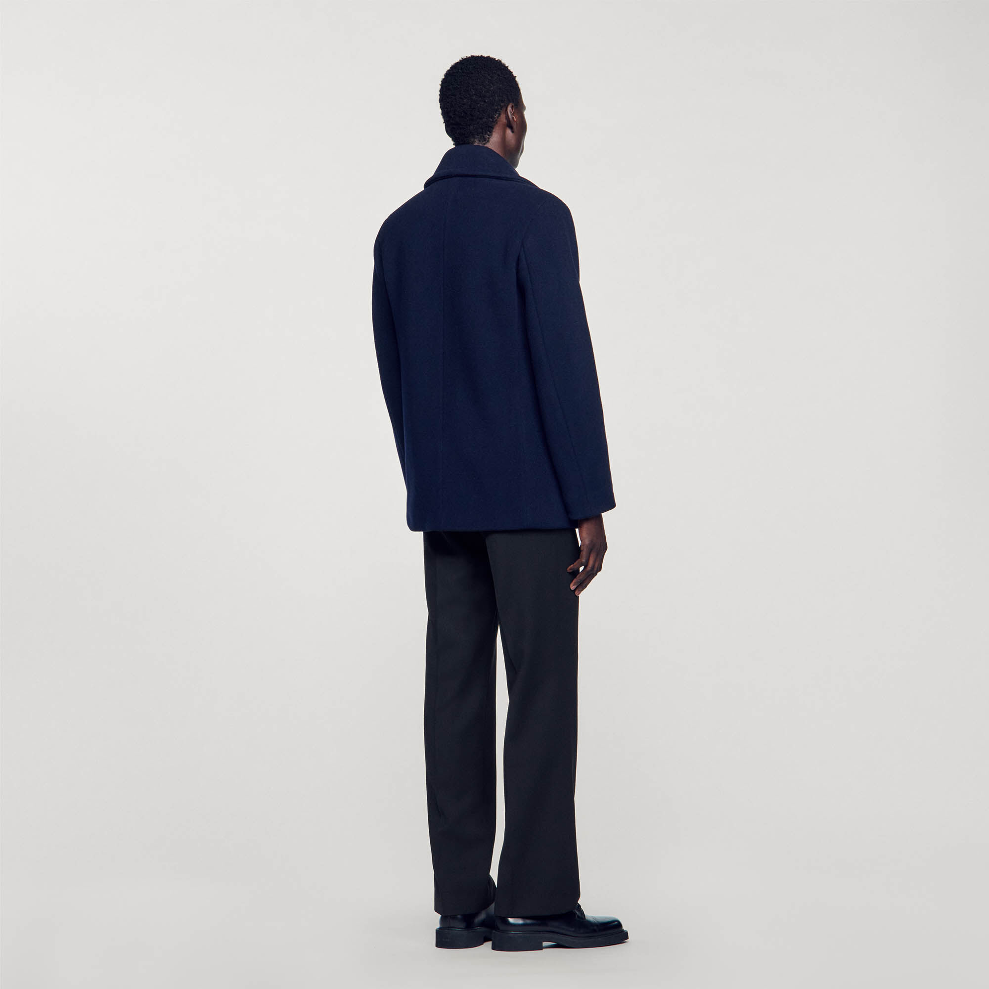 Jas recht model wolmix