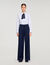 Asymmetrische rechte broek