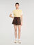 Skort met plooi