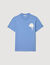T-shirt met bloem patch