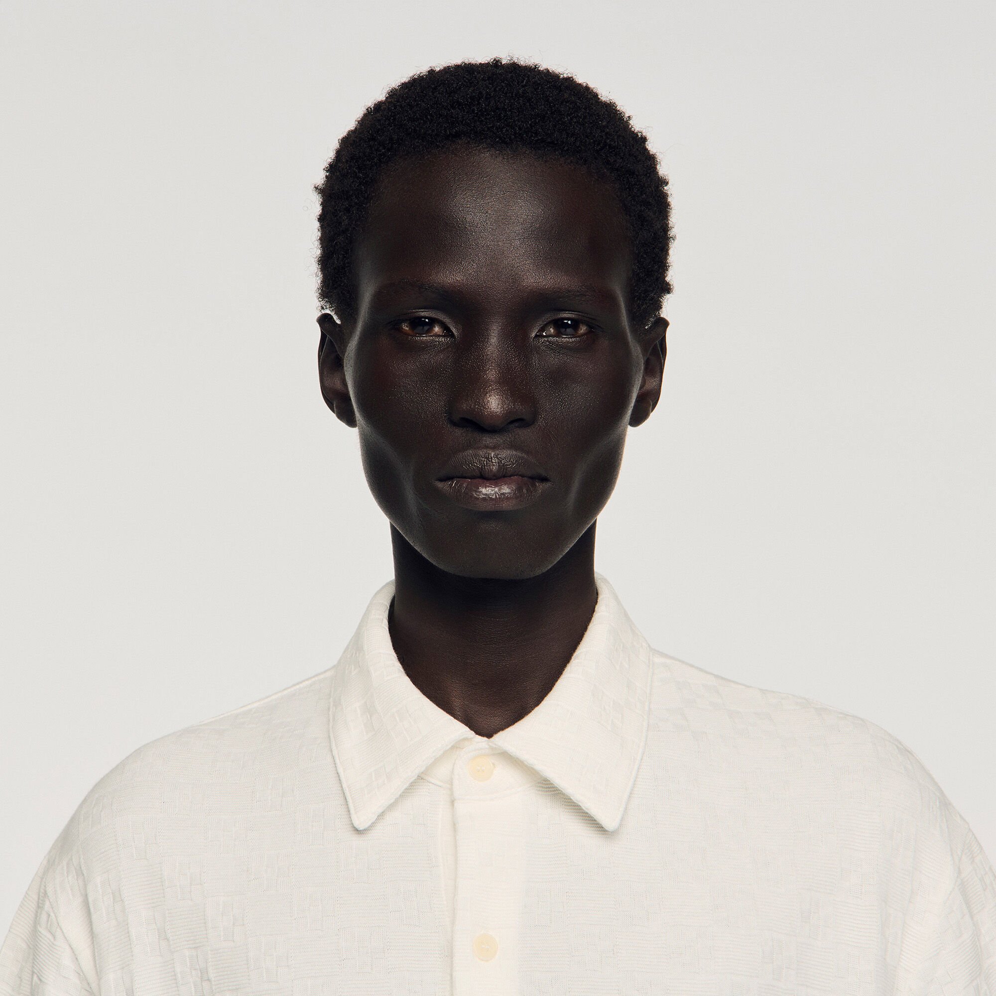 Overhemd jacquard Square Cross