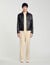 Leren jack verweerde look