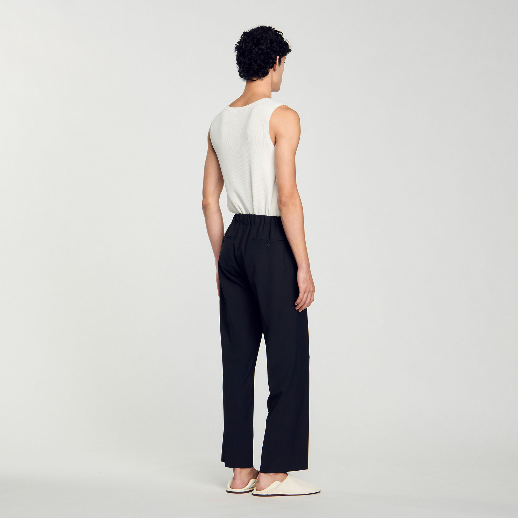Pantalon wijdvallend