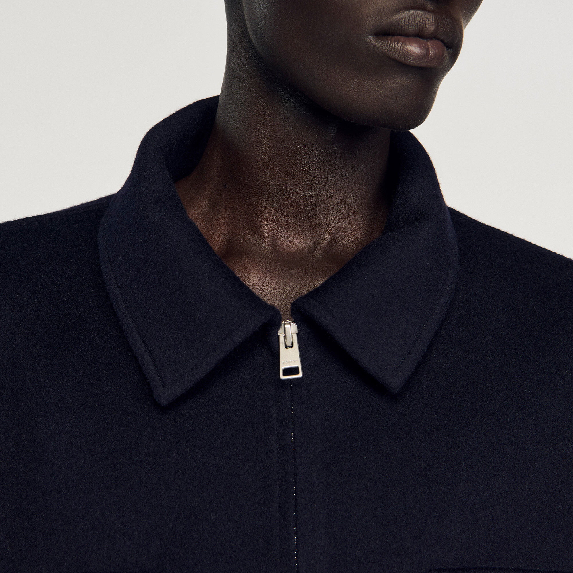 Overshirt met ritssluiting