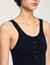 Tanktop ribgebreid