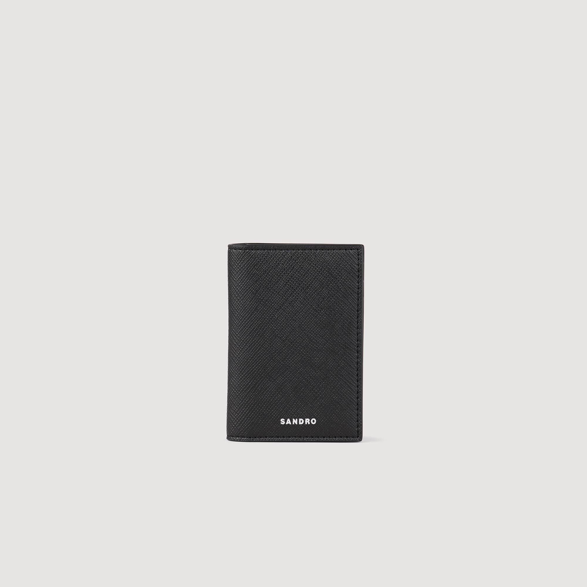 Leren portefeuille gereconstrueerd leer