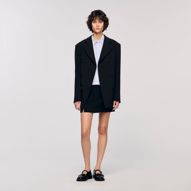 Gekruiste blazer
