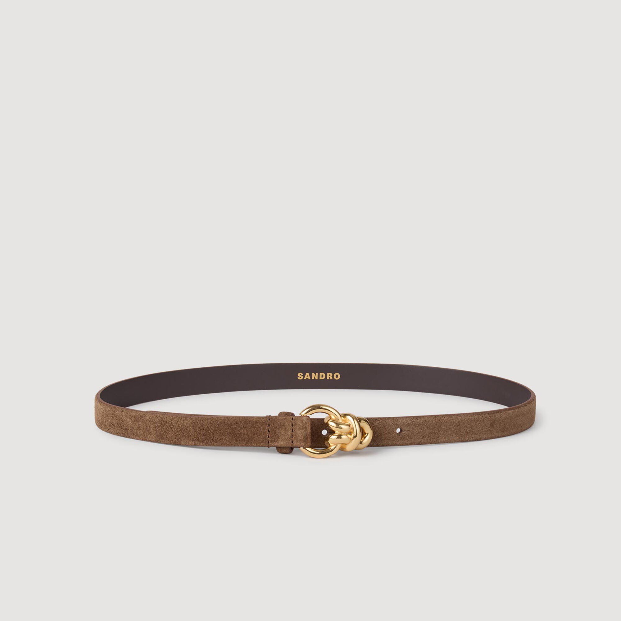 Suède leren riem