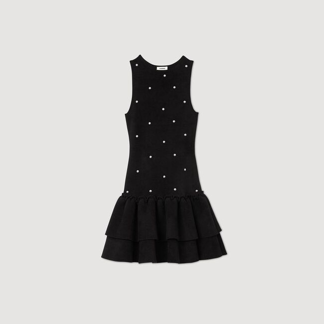 Jurk tricot velours