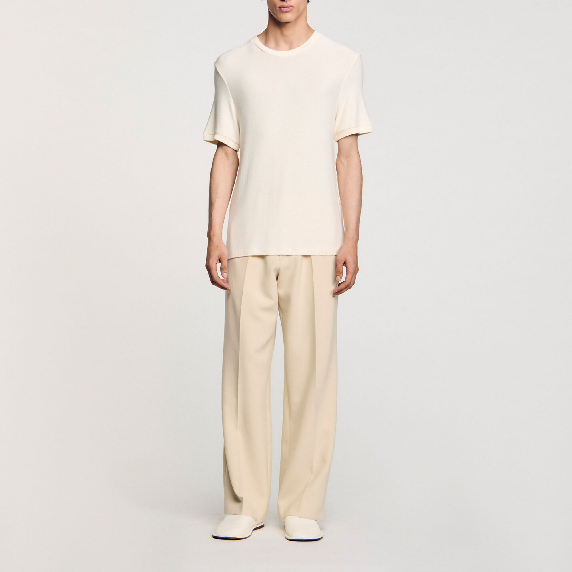 T-shirt met ronde hals - Man | Sandro