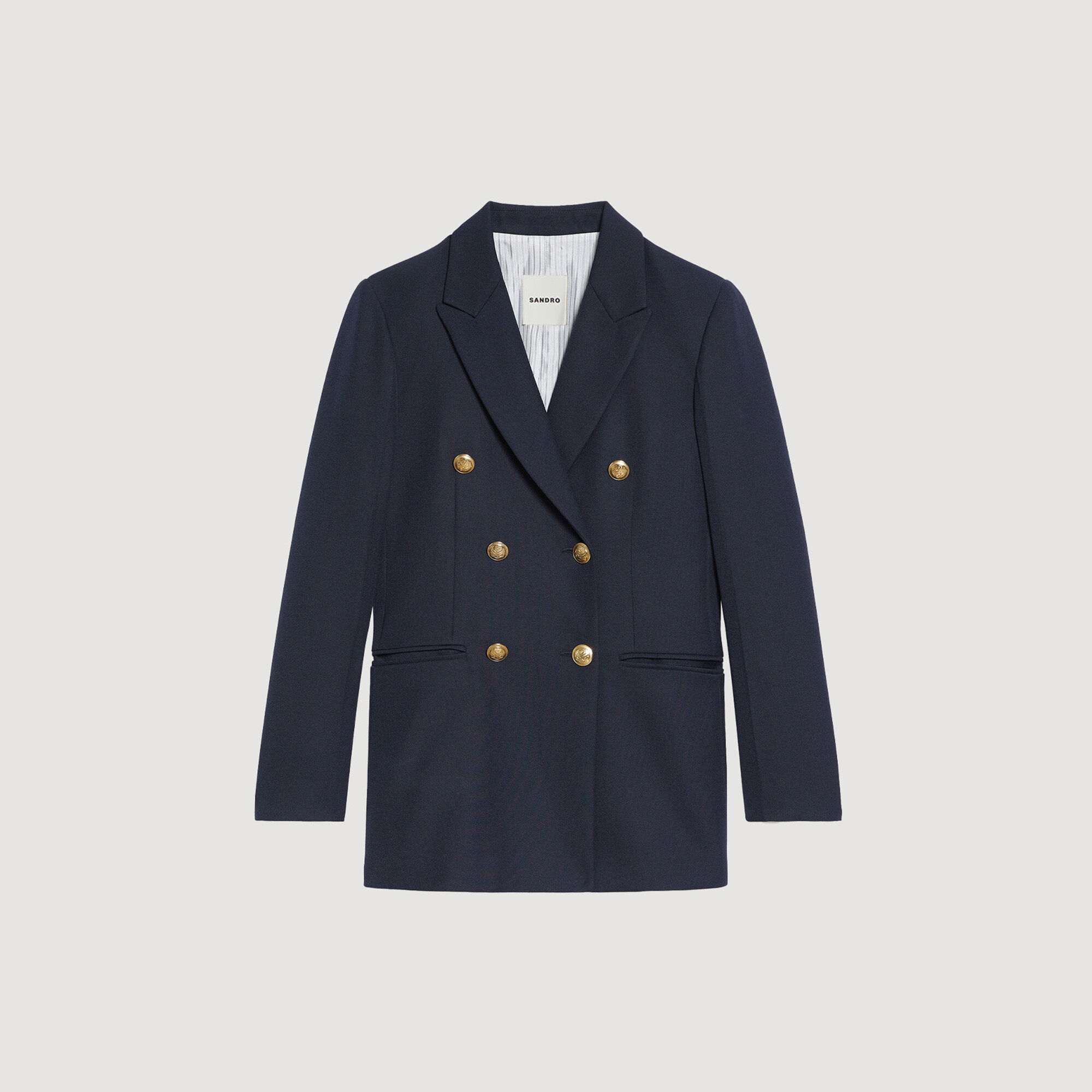 Damesblazer met dubbele knopenrij