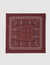 Foulard zijde bandana print