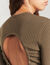 Jurk van ribtricot