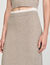 Lange rok bicolor tricot