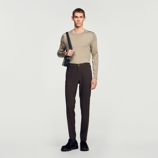 Pantalon van jersey - Man | Sandro