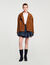 Oversized suède jack