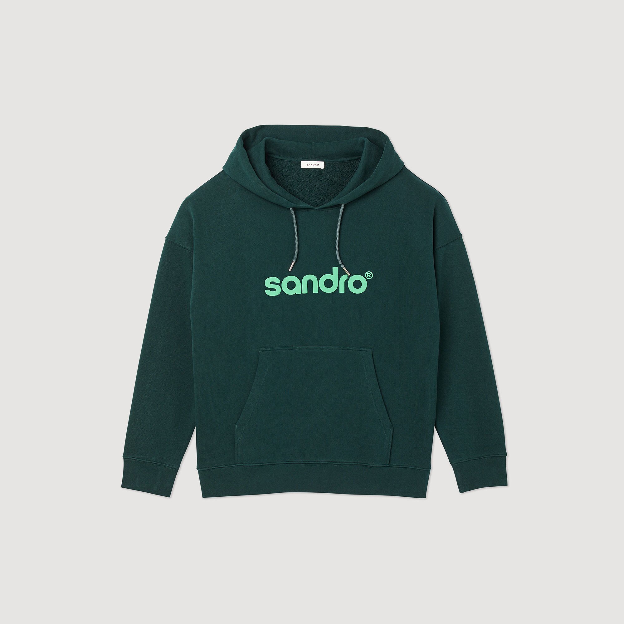 Oversized hoody met logo