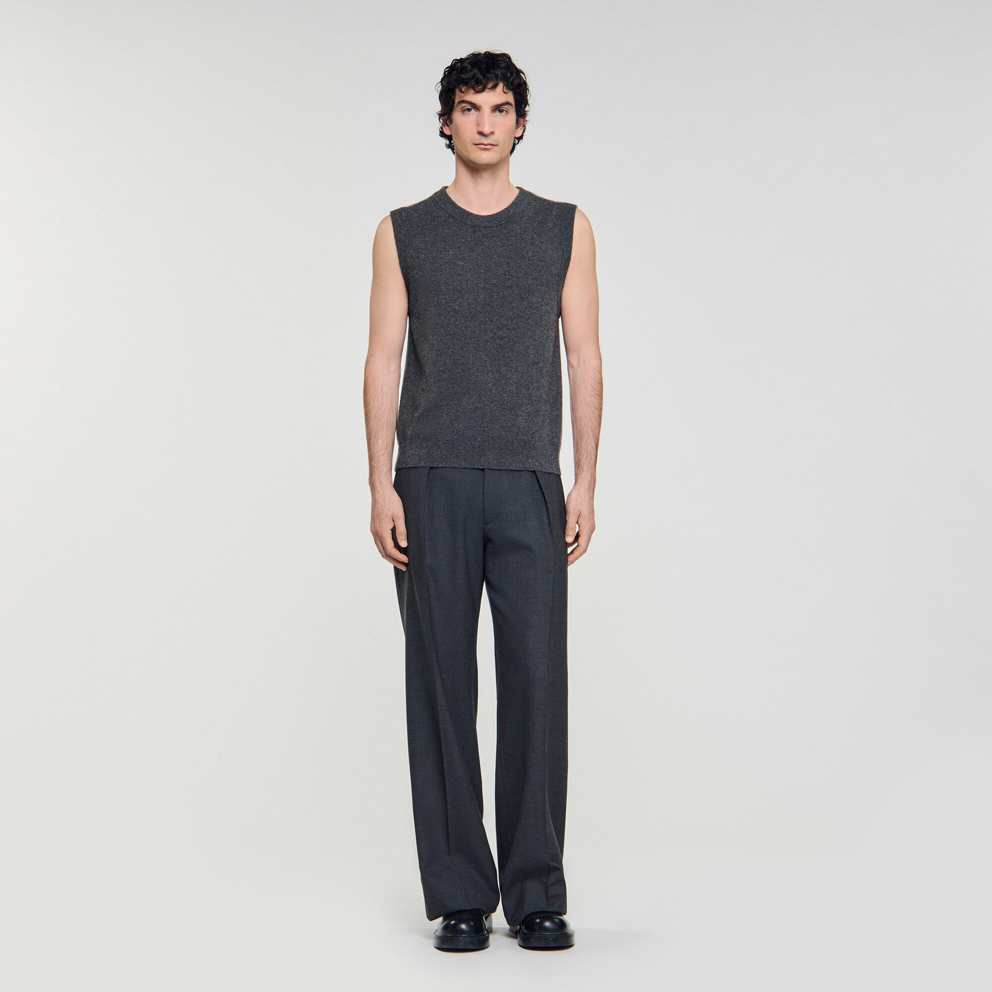 Tanktop van kasjmier