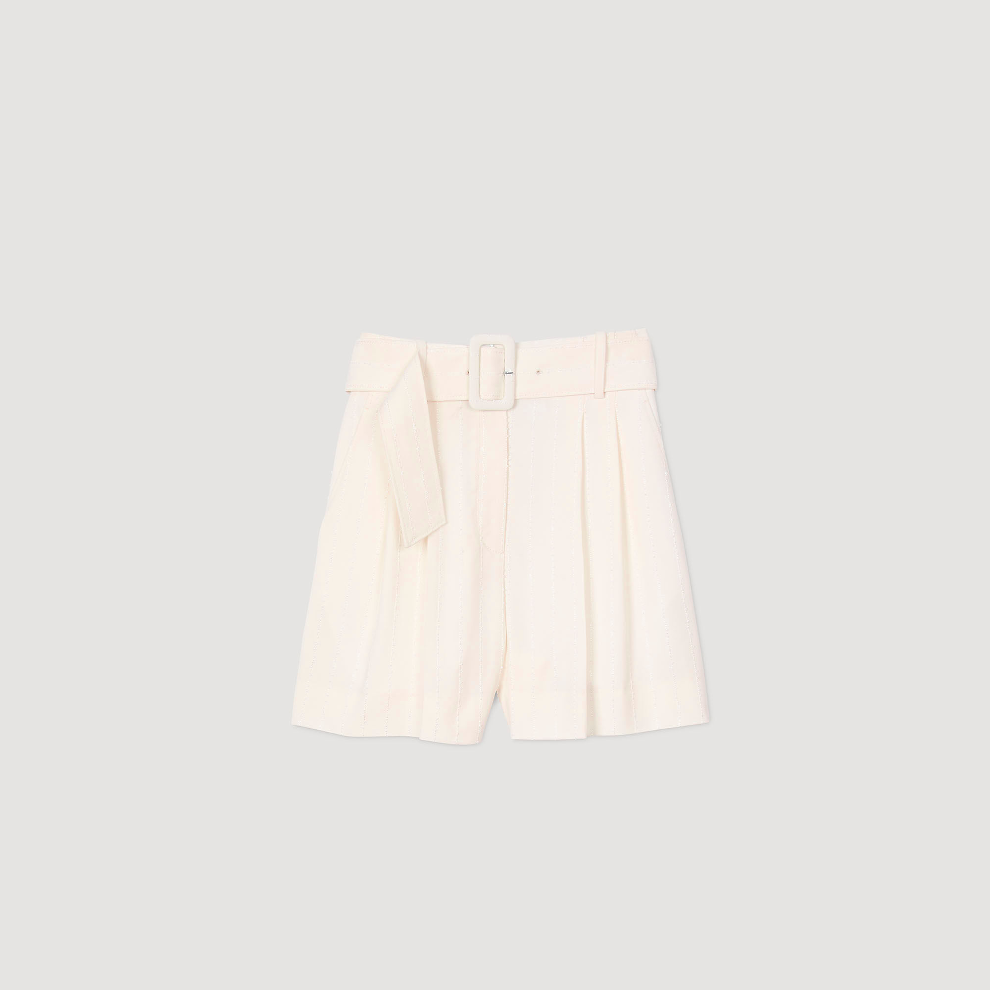 Short hoge taille met pailletten