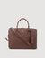Laptoptas/aktetas gereconstrueerd leer - Man | Sandro