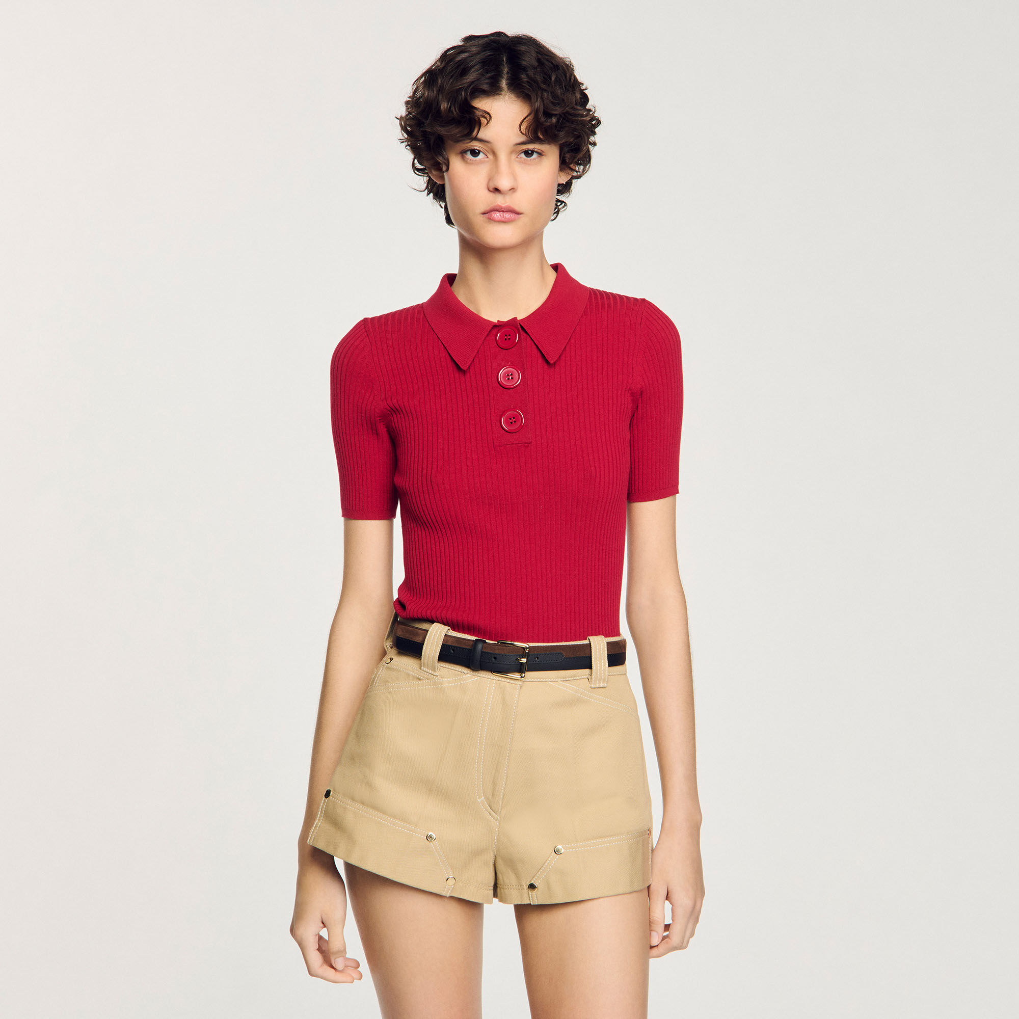 Polo ribgebreid