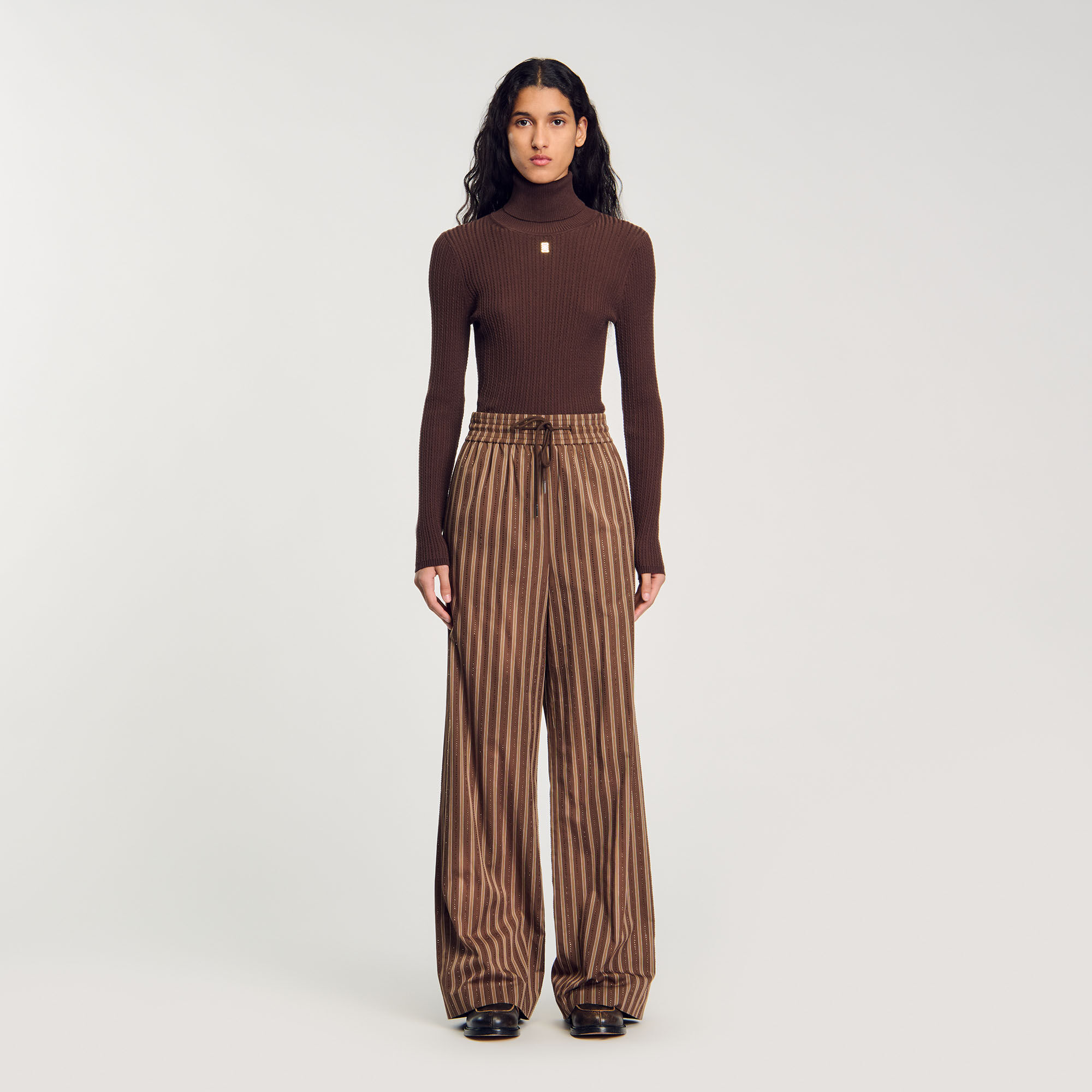 Pantalon gestreept