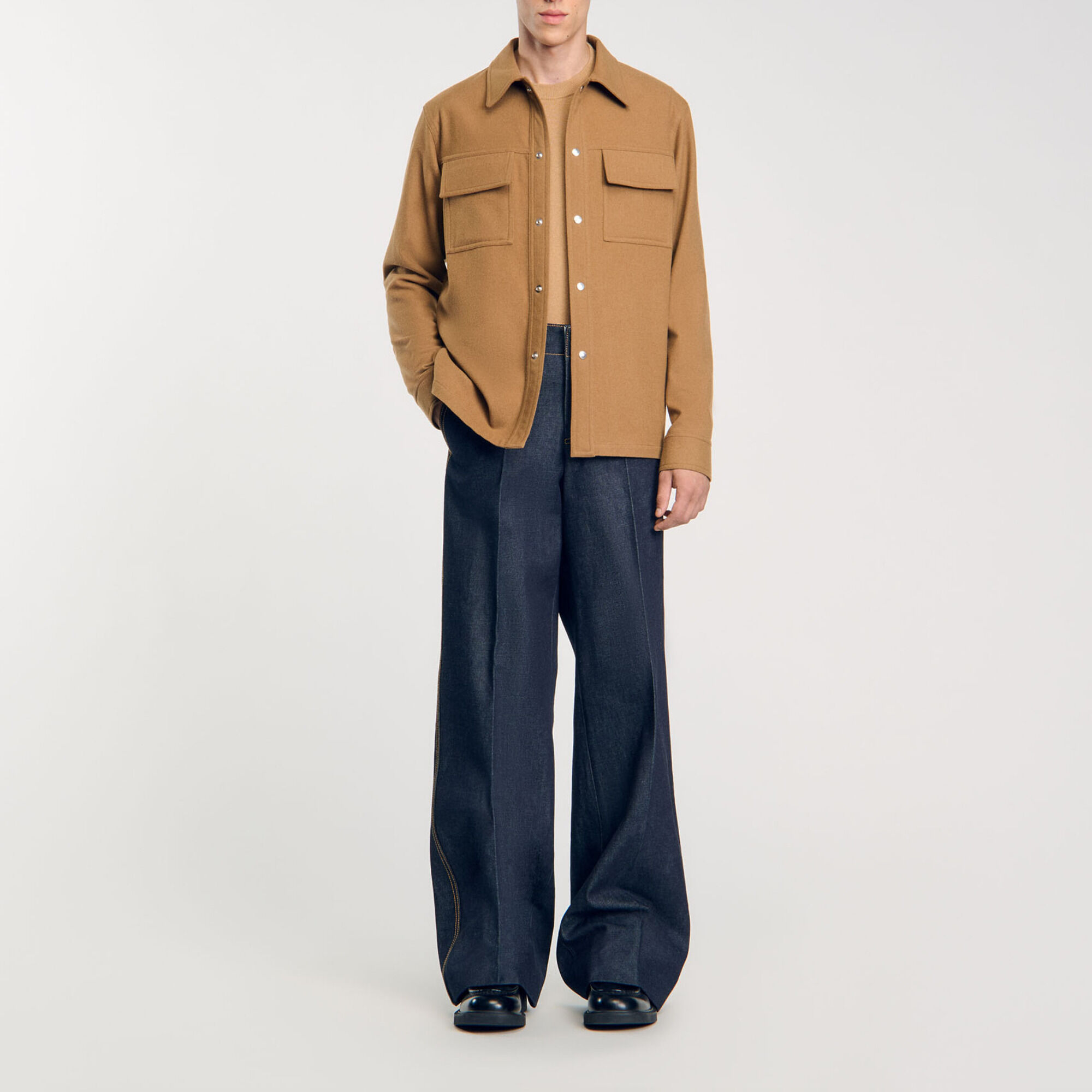 Overshirt wol - Man | Sandro