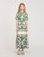 Lange jurk met bloemenprint