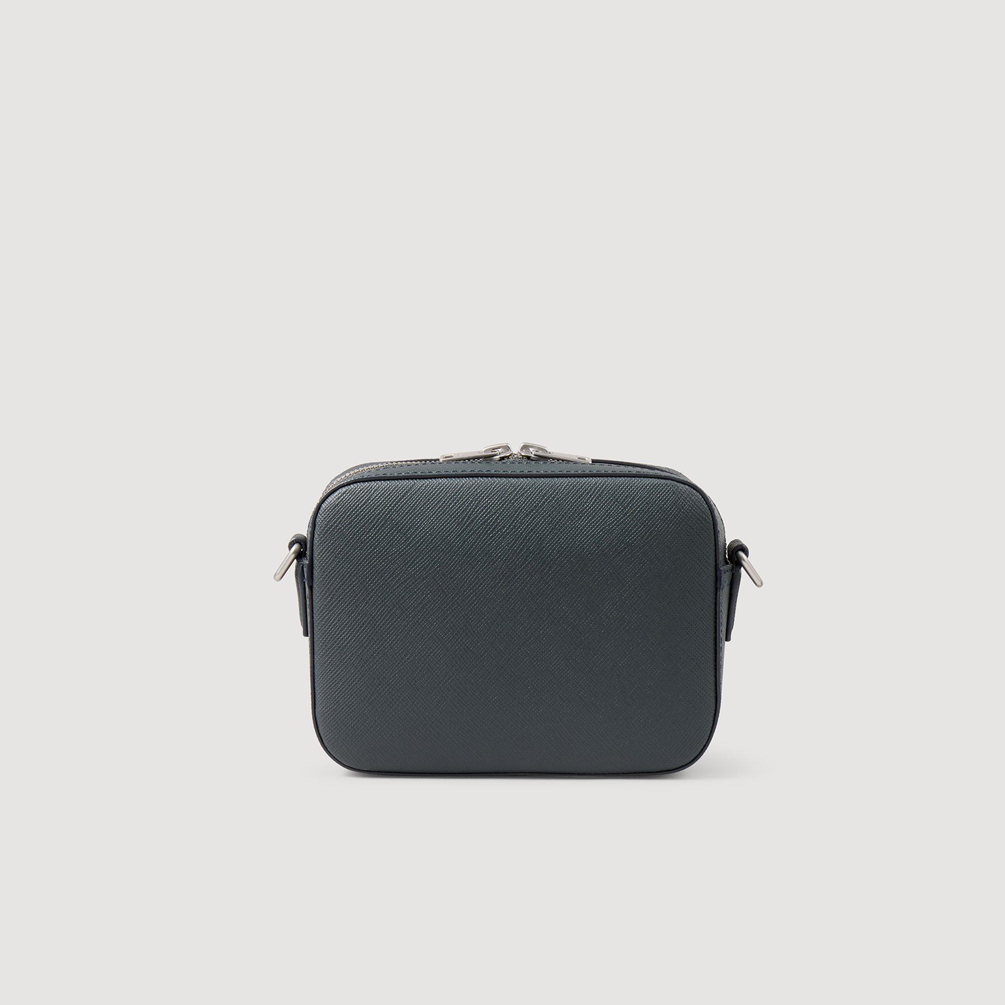 Kleine tas van gereconstrueerd leer