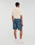 Short van elastisch denim