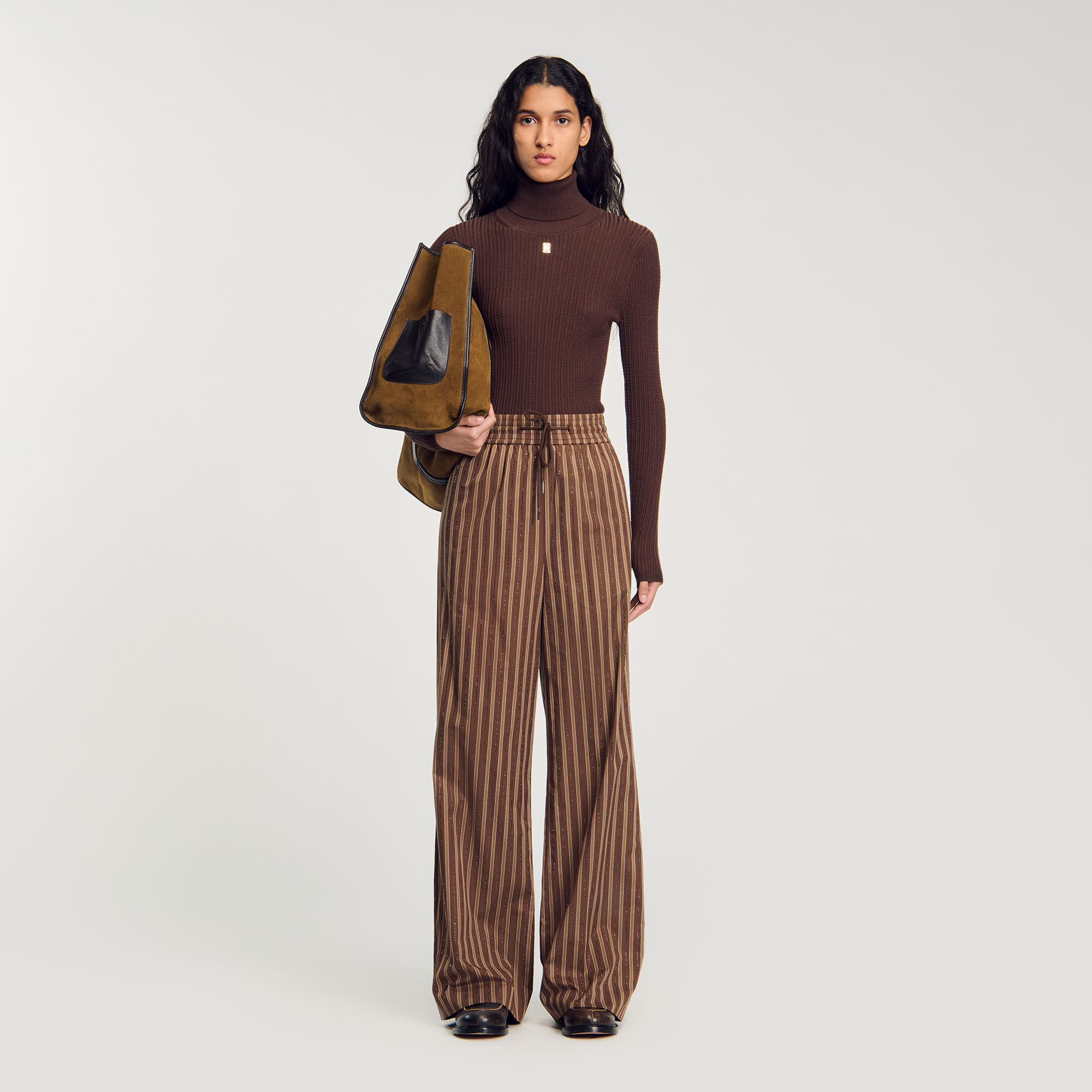 Pantalon gestreept