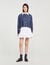 Overhemdblouse geruit met stras