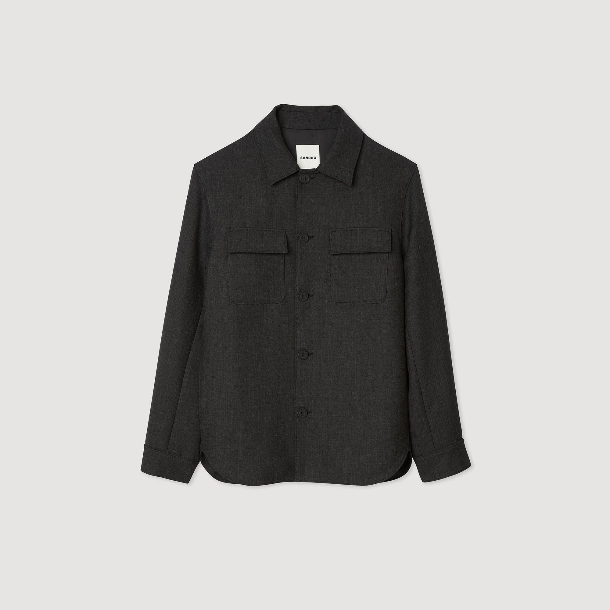 Overshirt wol