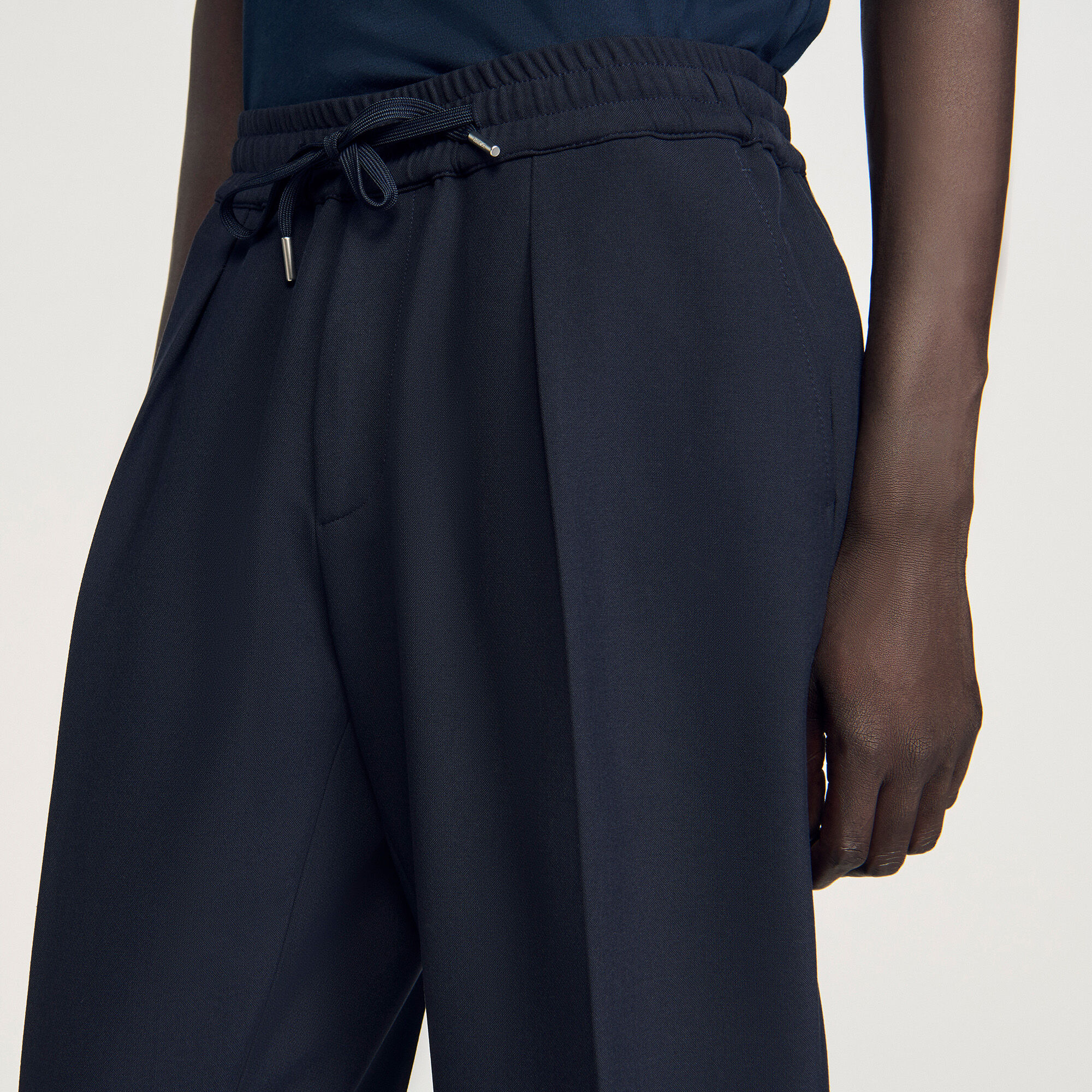 Pantalon recht elastische taille