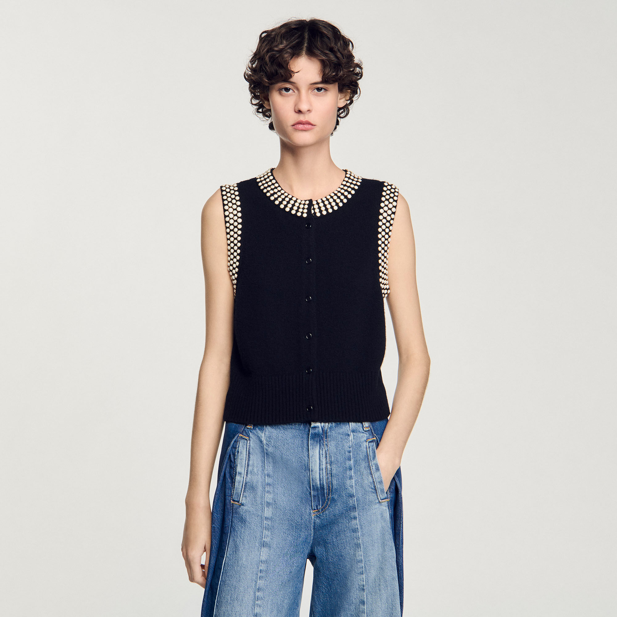 Gilet met studs