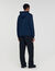 Sweatshirt met leren patch