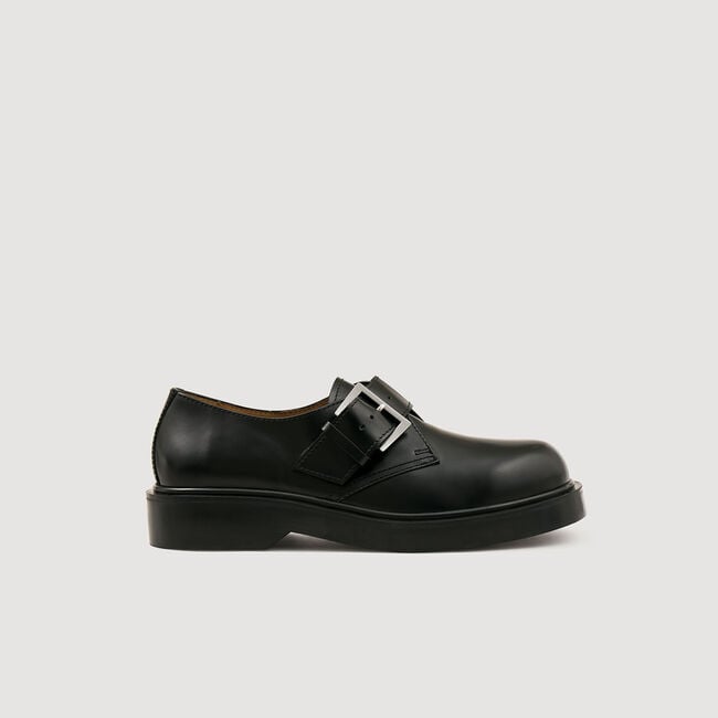 Derby schoenen lakleer