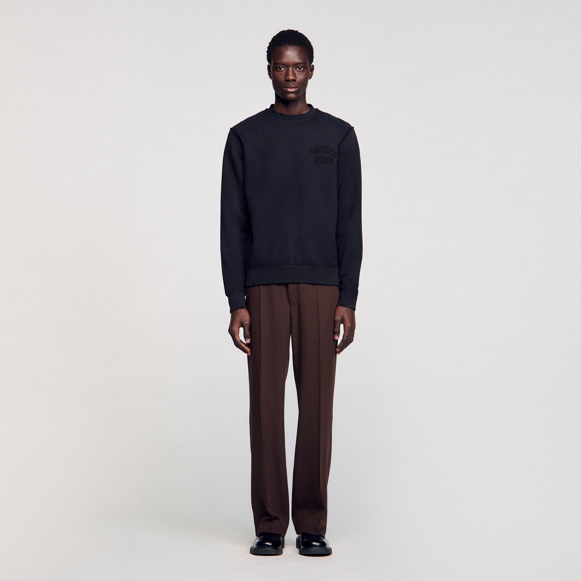 Sweatshirt met patch