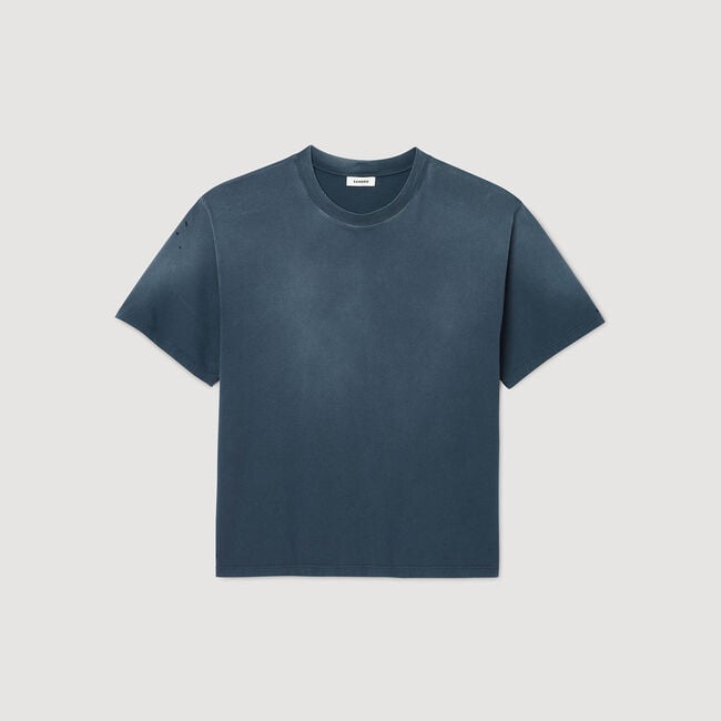 T-shirt oversized katoen
