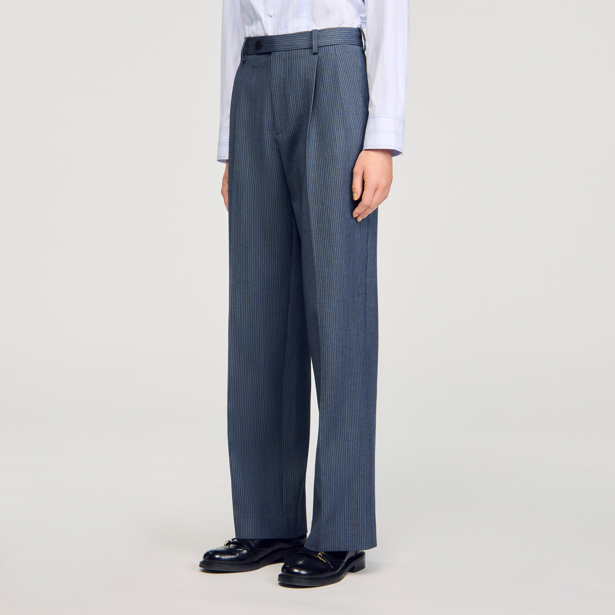 Gestreepte broek