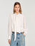 Zijden blouse met lavallière