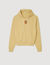 Sweatshirt met leren patch