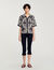Overhemdblouse bloemenprint
