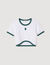 Kort T-shirt tweekleurig