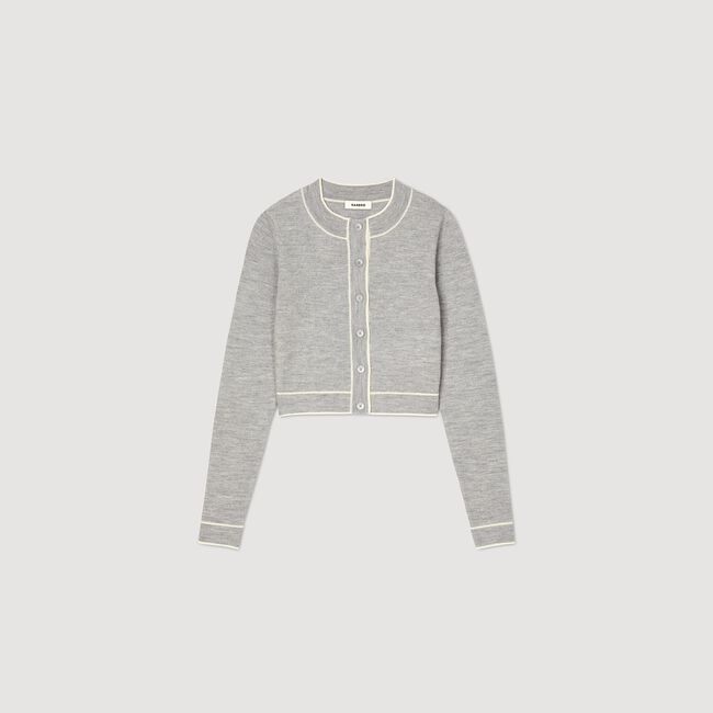 Cardigan vest kort
